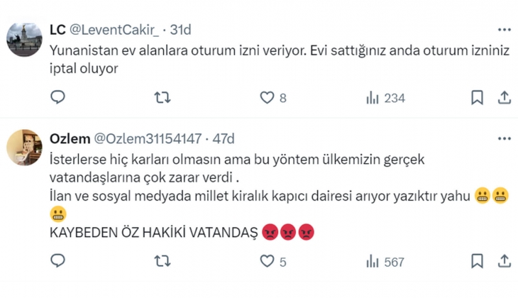 Vatandaşlık için ev alanlar, şimdi satıyor! 5 yıl önce 300 bin dolara alınan ev için fiyatlar 1 milyon doları buluyor! 