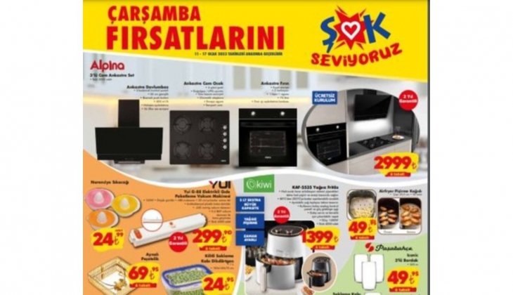Beyaz eşya alacaklar dikkat! Şok Markette indirimli beyaz eşya fırsatları için son 2 gün!