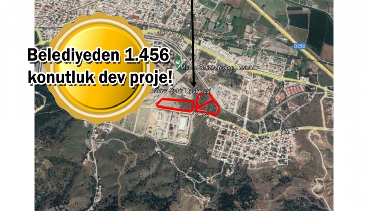 Büyükşehirden tam 1.456 yeni konutluk yeni proje! Şehir hastanesine komşu dev projenin inşaatı resmen başlıyor!