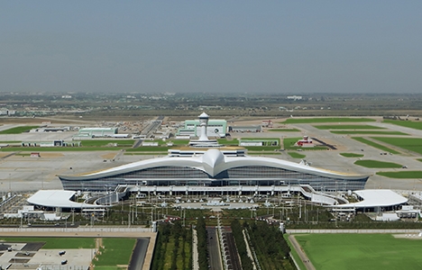 Aşkabat Uluslararası Havalimanı hizmete açıldı!