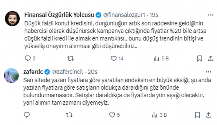 Şimdi emlak almanın zamanı mı? Vatandaşlar bekliyor mu, alım yapıyor mu?