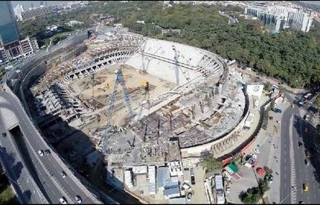 Vodafone Arena inşaatının son hali!