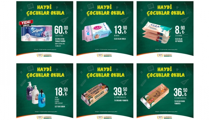 Tarım Kredi den bomba indirim! Yeni ayda zeytin 64, kağıt havlu 46, yumurta 39 TL ye düştü! Hemen dip fiyatlara bakın!