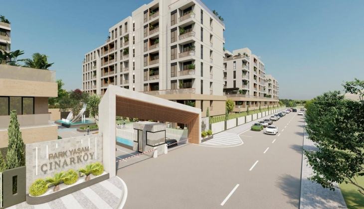 Emlak Konut GYO Park Yaşam Çınarköy ün ruhsatını aldı! 