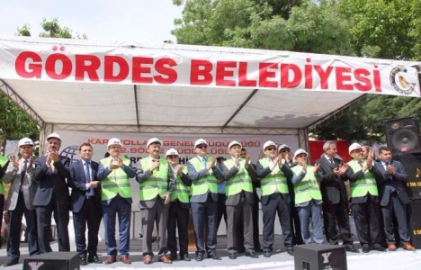 Gördes'in yol sorunu çözülüyor!