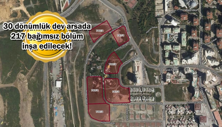 Vakıflar, Başakşehir İkitelli'deki arsayı villa, konut ve dükkan yapımı için ihaleye çıkardı: 1.1 milyar TL bedelle!