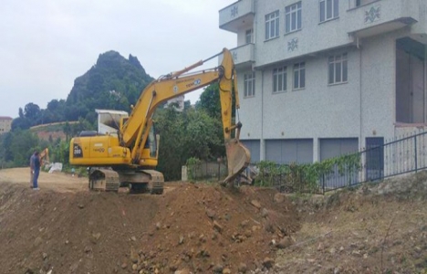 Giresun Gedikkaya'da imar yolu açılıyor!