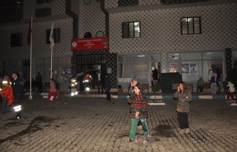 Şırnak'ta bir yurtta yangın çıktı!