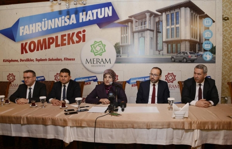 Konya Fahrünnisa Hatun Sosyal Tesisi'nin temeli bugün atılıyor!