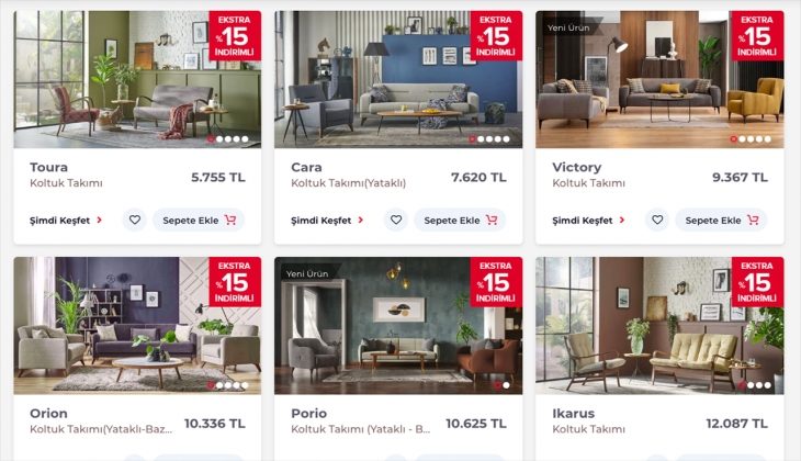 Kelebek Mobilya’da bu güne özel yüzde 15 indirim fırsatı! İşte 10 Ekim 2022 Kelebek fiyat listesi