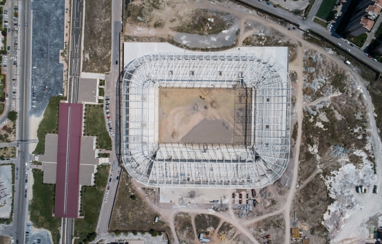 Ankara Eryaman Stadı nın inşaatında son durum!