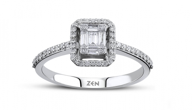 Baget yüzüklerde yüzde 50 indirim! Zen Pırlanta baget yüzük fiyatları ne kadar? Zen Pırlanta baget yüzük fiyat listesi