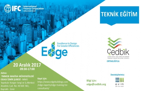 EDGE Yeşil Bina Programı Teknik Eğitimleri Türkiye'de!