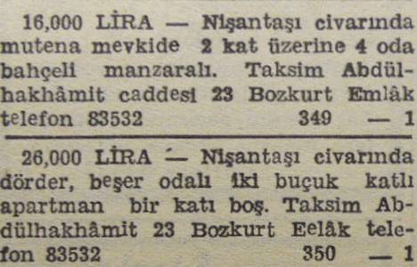 1946 yılında Göztepe de metrekaresi 3 liraya arsa!