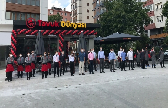 Tavuk Dünyası yeni şubesini Kazasker’de açtı!
