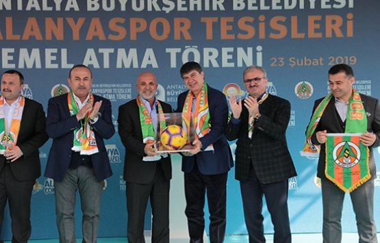 Alanyaspor Tesisleri’nin temeli atıldı!