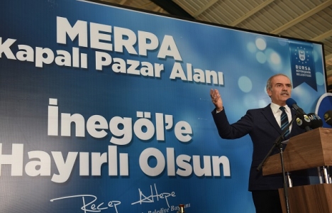 Bursa Merkez Pazar Yeri açıldı! 