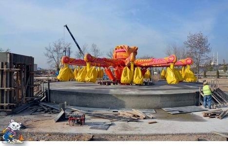 Ankapark oyuncakları kurulumu sürüyor!