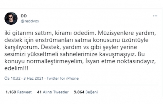 Doğan Duru, ev kirasını ödemek için 2 gitarını sattı!