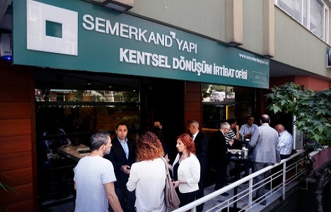  Semerkand Yapı'dan Gayrettepe'ye kentsel dönüşüm ofisi!