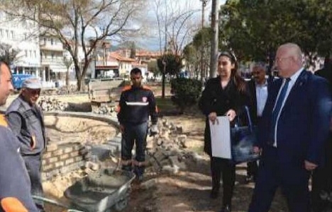 Muğla Menteşe'de parklar yenileniyor!