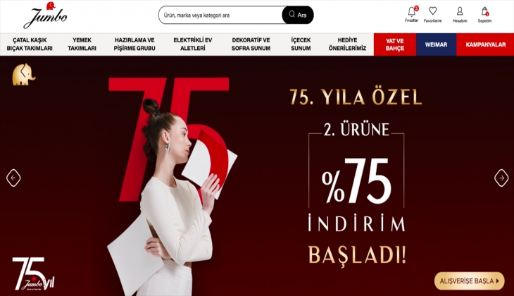 Jumbo 75’inci yıla özel ikinci üründe yüzde 75 indirim uyguluyor! İşte 10 Ekim 2022 Jumbo fiyat listesi