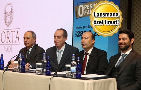 Porta Vadi'nin lansmanı yapıldı! 0 peşinat 0 faiz!