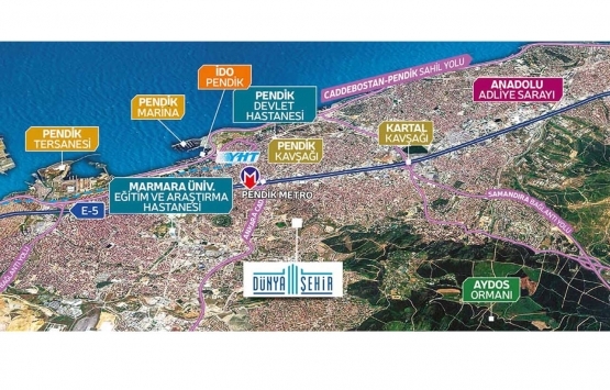 DünyaŞehir Kartal nerede?