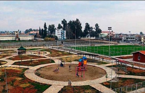 Adana Yüreğir'de Doğankent spor tesisi tamamlandı!