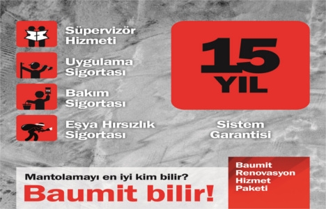 Baumit renovasyon hizmet paketi