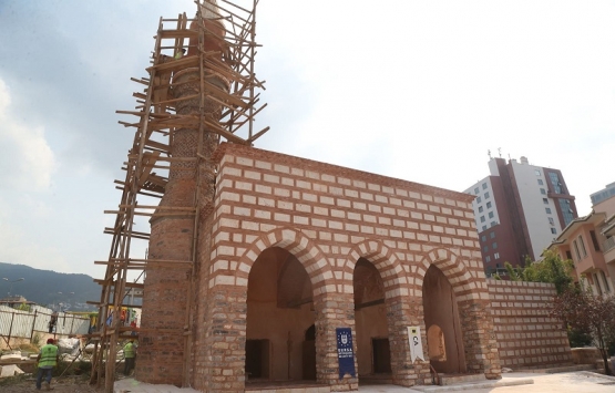 Bursa Kefensüzen Camii'nde son rötuşlar!