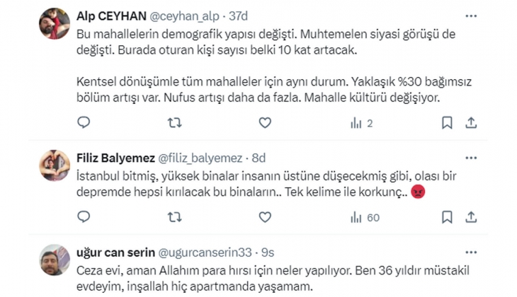 Fikirtepe deki yeni konutlar gündem oldu: Vatandaşlar, Ranttepe, toplu mezar dedi!  