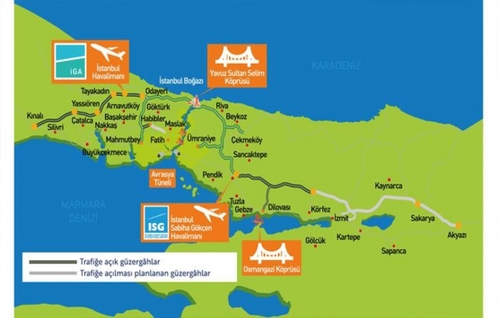 Kuzey Marmara Otoyolu nun güzergahı ve fiyat bilgisi!