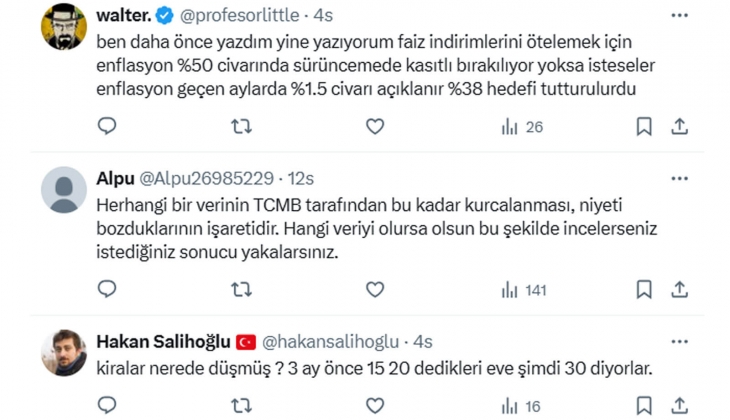 TCMB eski başekonomisti Ali Hakan Kara: TÜİK kira artış oranını olduğundan yüksek ölçüyor! 