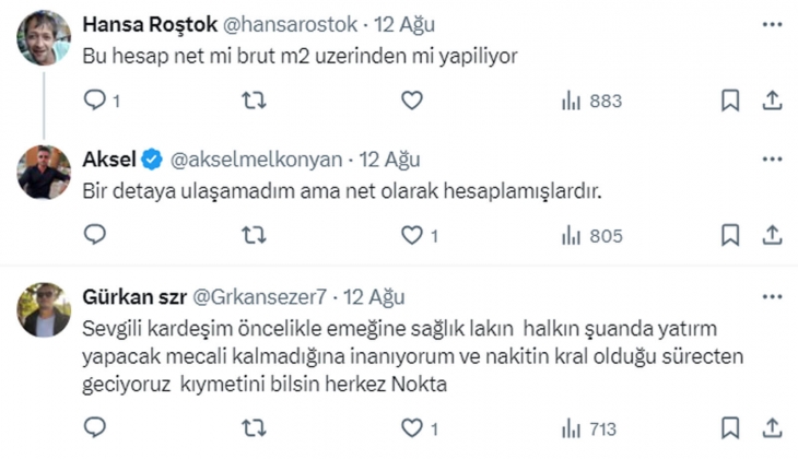 Şehirlere göre ortalama konut fiyatları nasıl? Vatandaşlar yorumladı! 