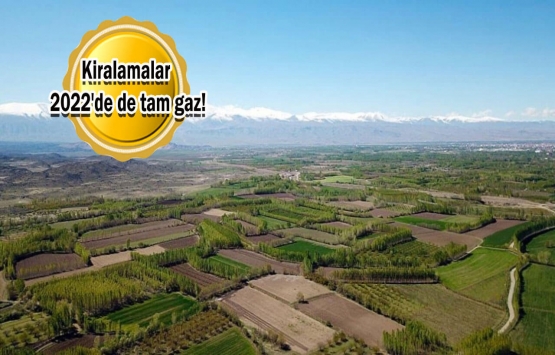 34,3 milyon metrekarelik Hazine arazisi rayiç bedelden kiraya verildi!