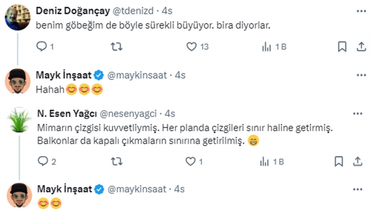 Binalarda her katta büyüyen balkon yapılır mı? İşte örneği! 