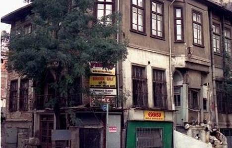 Tarihi Sabit Efendi Konağı'nın restore çalışmalarında sona gelindi!