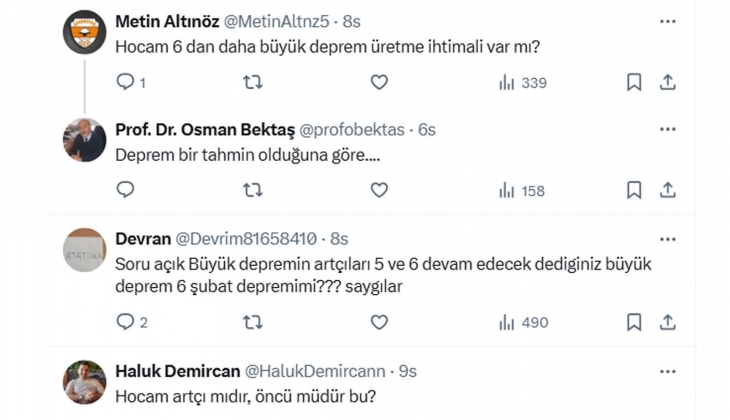 Deprem uzmanı Prof. Dr. Osman Bektaş tan Adana uyarısı: 5-6 büyüklüğünde depremler sürecek!