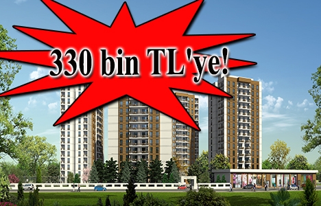 Güneşli Kirazlı Koru Evleri'nde 330 bin TL'ye 2+1!