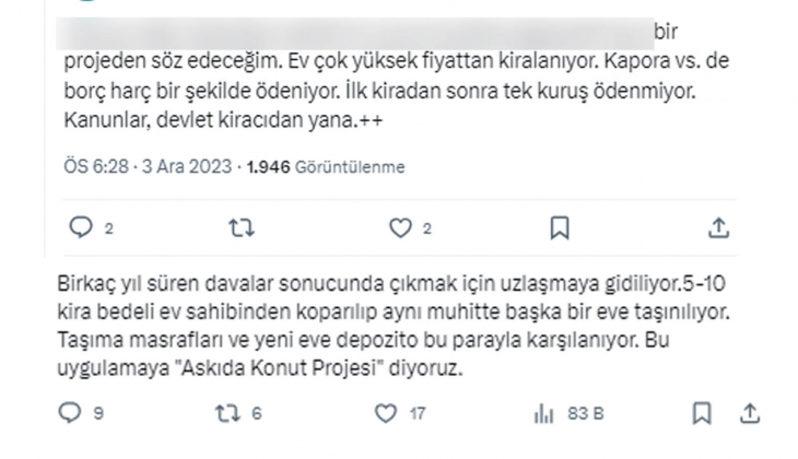 Askıda konut projesi ne? Ev sahibi ve kiracı kavgasında yeni boyut!