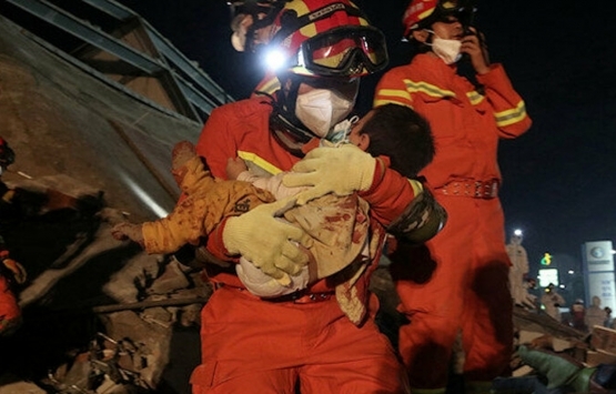 Çin’de çöken karantina otelinde 4 kişi hayatını kaybetti!