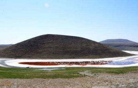 Meke Gölü yüzde 99 oranında kurudu!