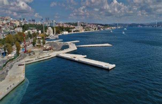 Kabataş Martı Projesi nde son durum havadan görüntülendi!