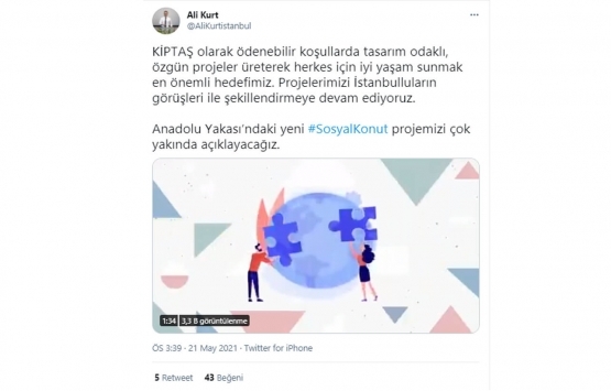 KİPTAŞ İstanbul projesi anketinin sonuçları belli oldu!