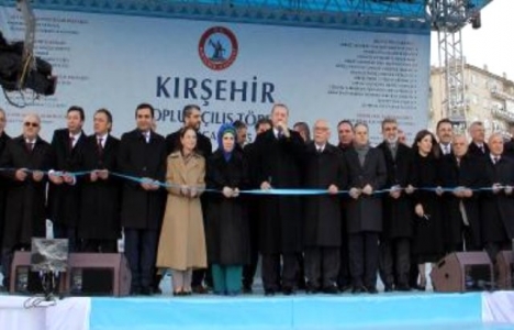 Cumhurbaşkanı Erdoğan Kırşehir'de toplu açılış törenine katıldı!