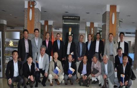 Japon İşadamları İZKA'dan İzmir'deki kentsel dönüşüm projeleri ile ilgili bilgi aldı!