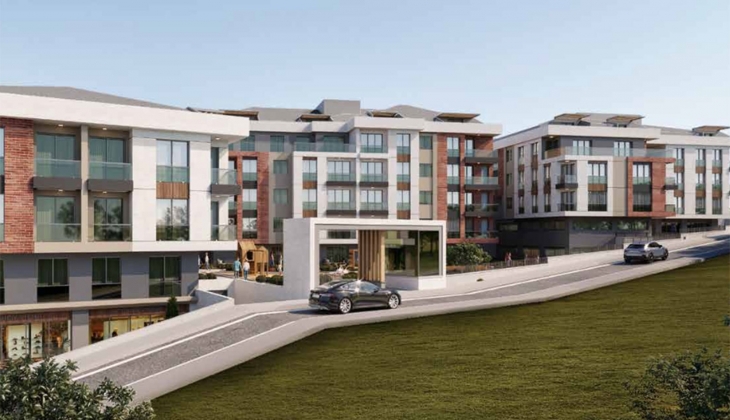 Teslim için gün sayan Kılıç Vadi Evleri nde 8.8 milyon TL den başlayan fiyatlarla!