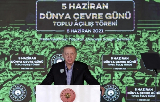 Dünya Çevre Günü nde 10 millet bahçesinin açılışı yapıldı!