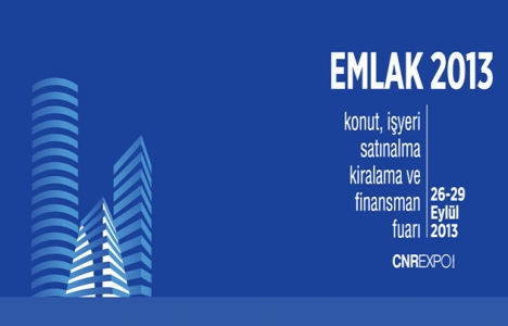Emlak 2013 Fuarı 26-29 Eylül 2013 tarihleri arasında düzenlenecek!